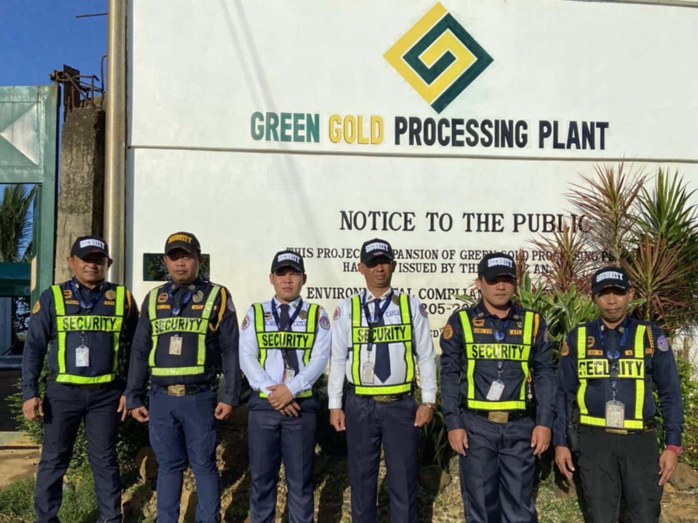 Green Gold Processing Plant - Atlantis Security client